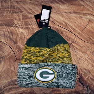 NWT! Men’s Green Bay Packers NFL Knit Winter Beanie -LARGE-